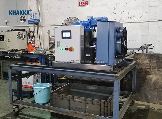 2022年3月-商用片冰機300KG出口東南亞