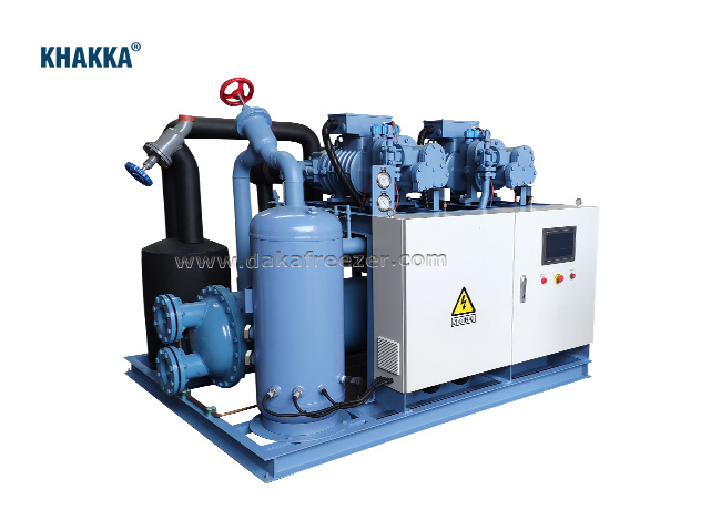 KHAKKA冷庫設(shè)備螺桿機(jī)組SW3H5000萊富康并聯(lián)機(jī)組