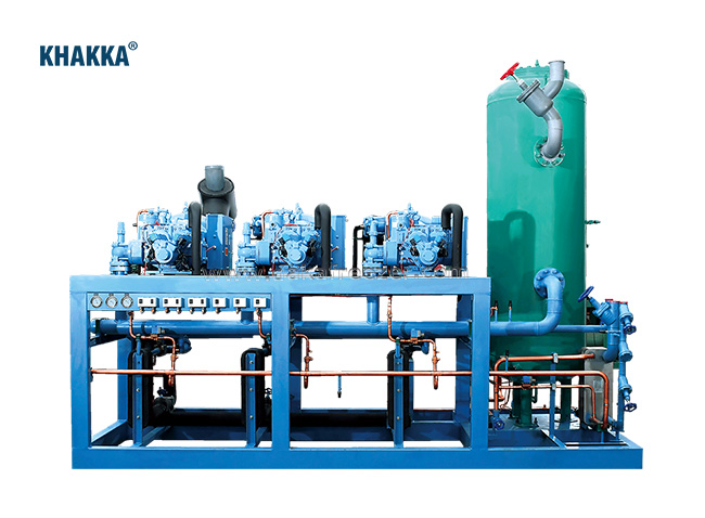 KHAKKA萊富康螺桿機組SW5L125×3機并聯(lián)機組冷庫設備